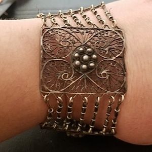 Gorgeous brass bracelet